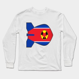 Kim Jong Un Atomic Bomb Long Sleeve T-Shirt